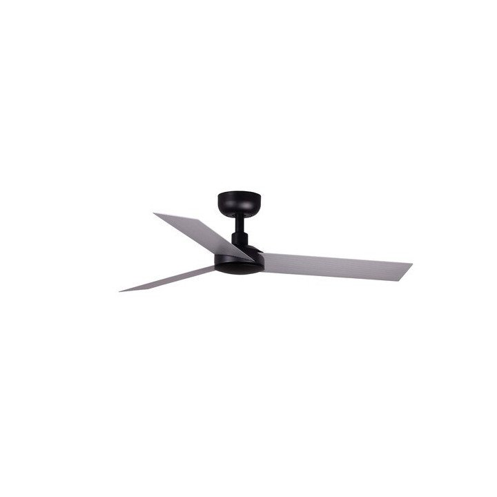 CRUISER S Ventilador negro/aluminio ventilador de techo Faro Cruiser