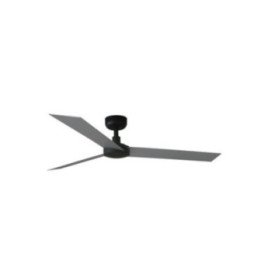 CRUISER L Ventilador negro/aluminio ventilador de techo Faro Cruiser