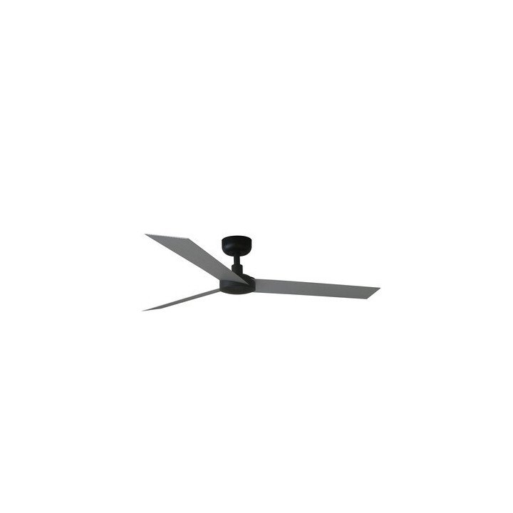 CRUISER L Ventilador negro/aluminio ventilador de techo Faro Cruiser