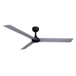 CRUISER XL Ventilador negro/aluminio ventilador de techo Faro Cruiser