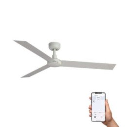 CRUISER XL Ventilador blanco Tuya ventilador de techo Faro Cruiser