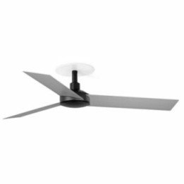 CRUISER RECESSED S Ventilador negro/aluminio ventilador de techo Faro Cruiser